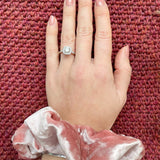 Blushing Velvet Scrunchie