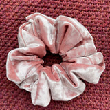 Blushing Velvet Scrunchie