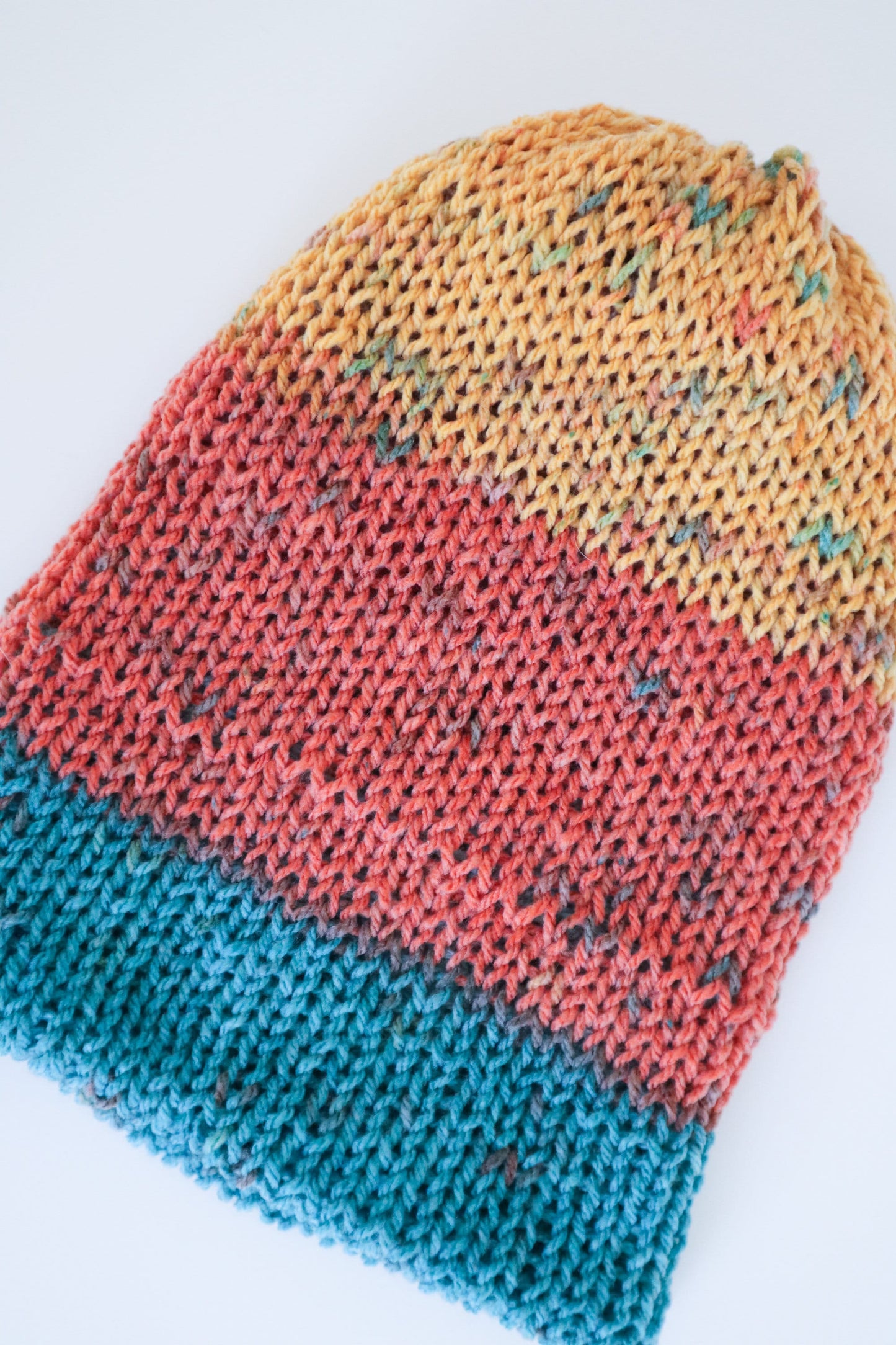 Sunrise Reversible Kids Beanie