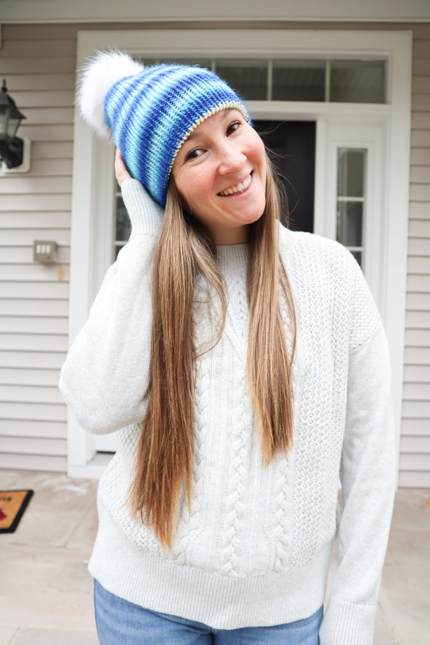 Blue Ombre Beanie