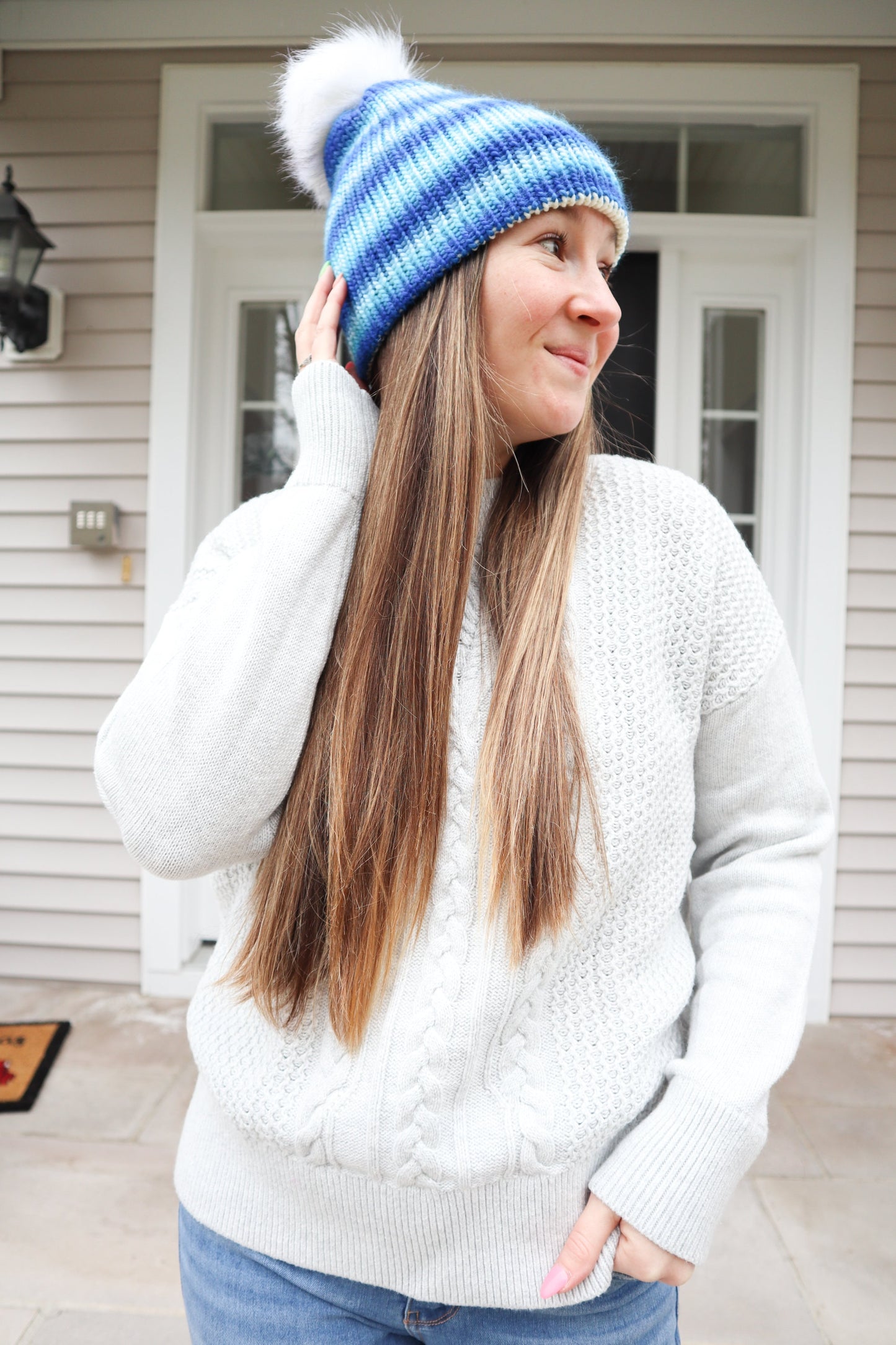 Blue Ombre Beanie