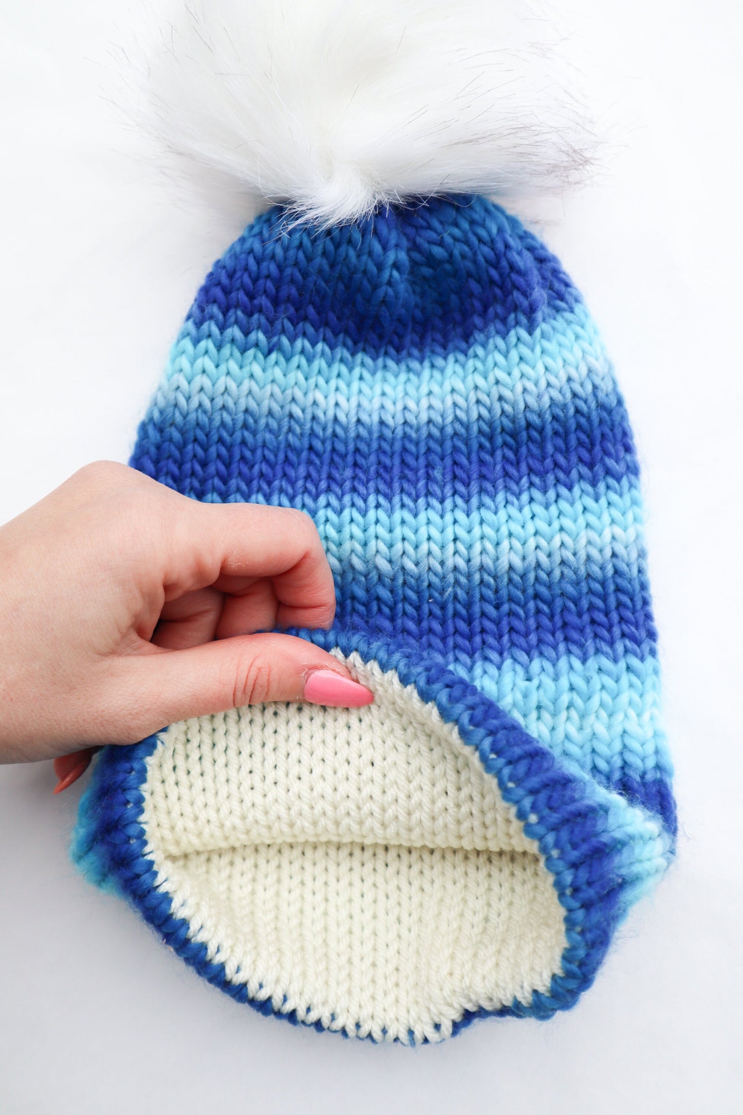 Blue Ombre Beanie