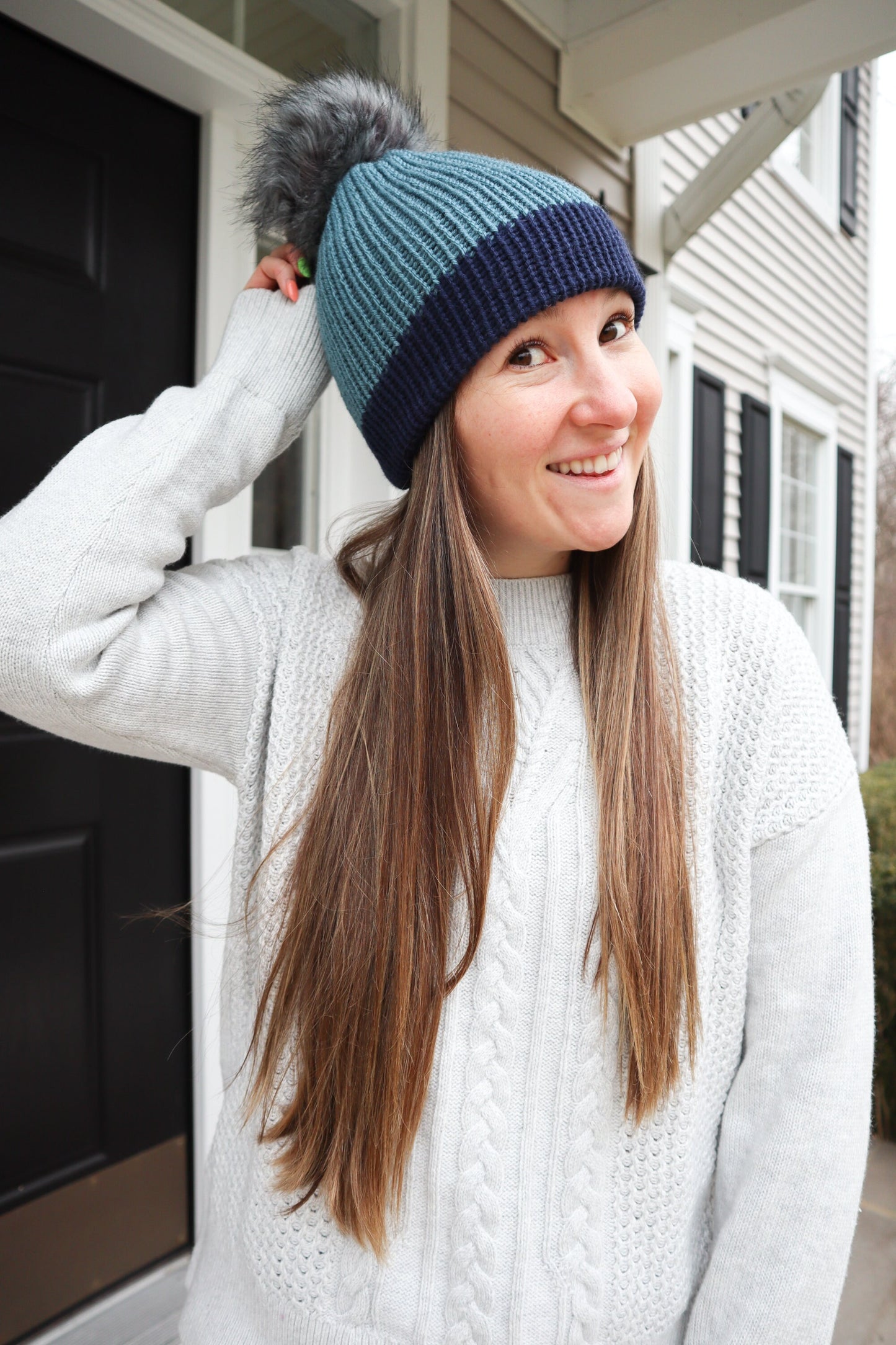 Blue Babe Beanie